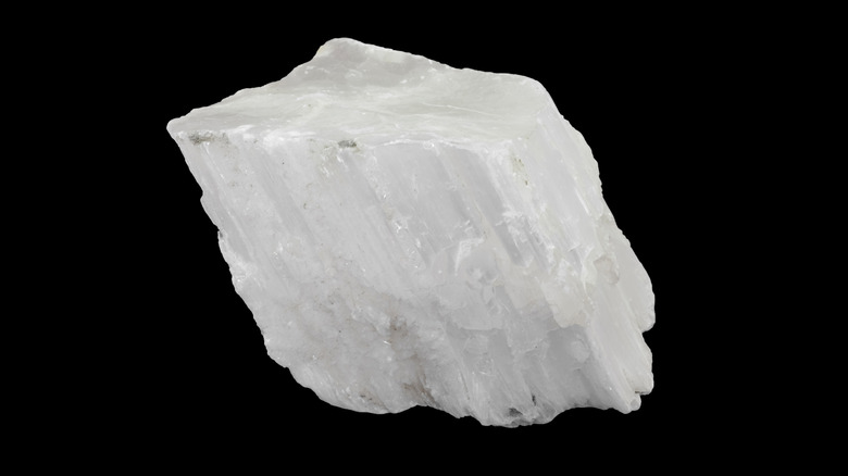 Selenite stone