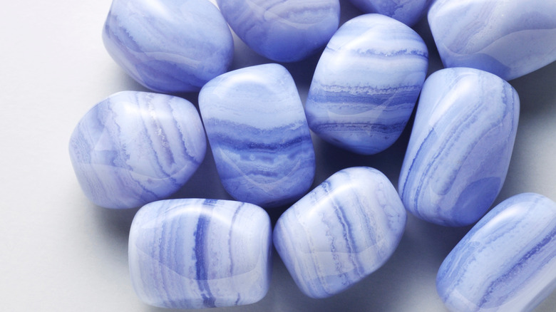 Blue lace agate