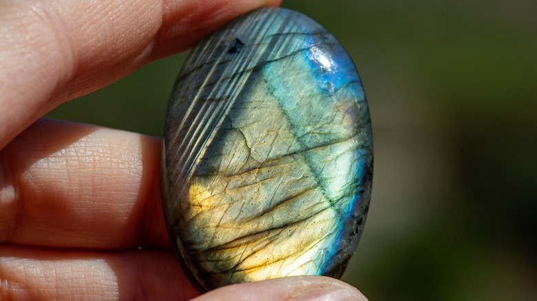 Labradorite stone