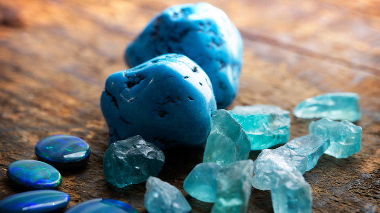 Turquoise gemstone 