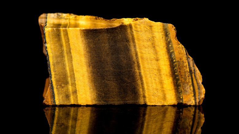 raw tiger's eye