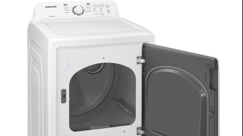 Samsung's white dryer