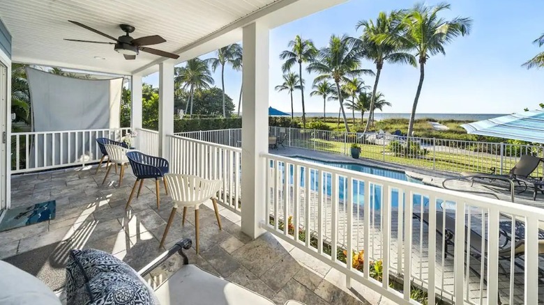 ft myers beach house balcony