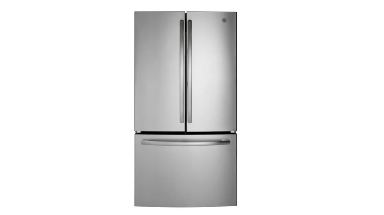 lowe's stainless steel fridge