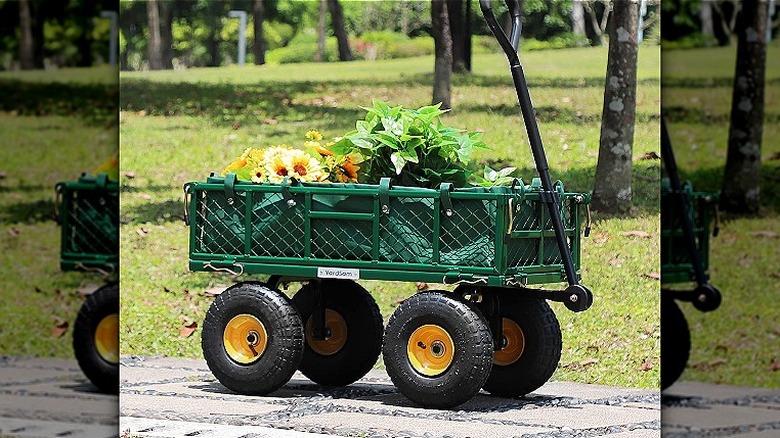 Yardsam Steel Garden Cart