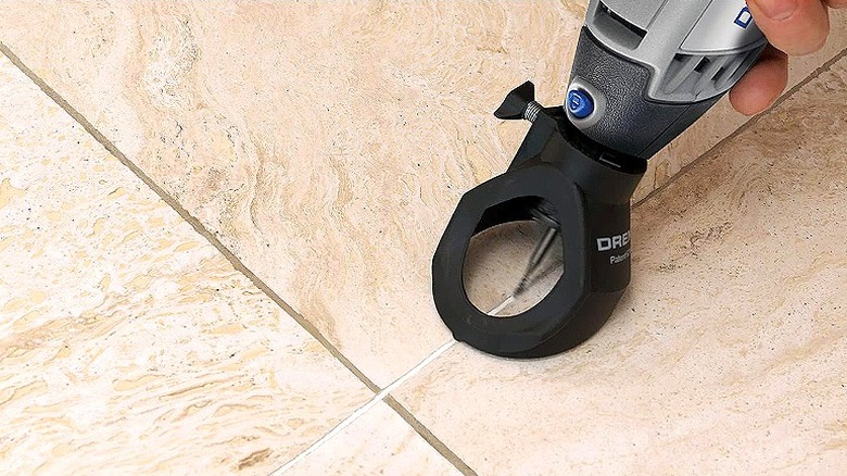 Dremel grout remover attachment