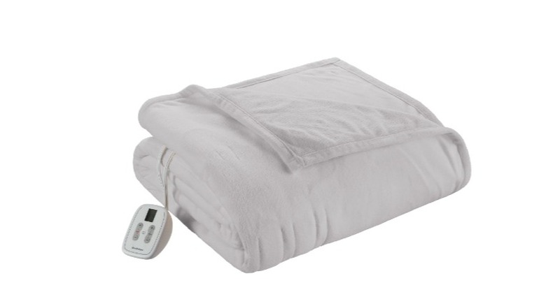 Brookstone Queen Fleece Heated Blanket