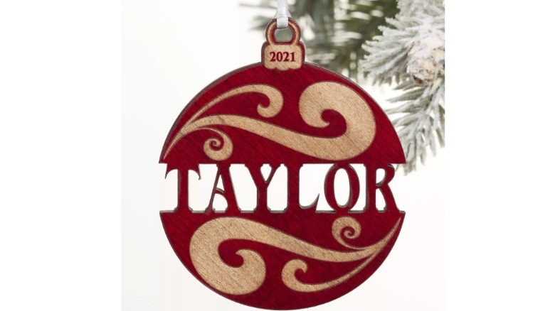 You Name It Wood Ornament