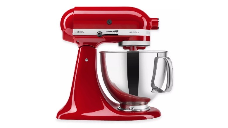 Red KitchenAid Mixer