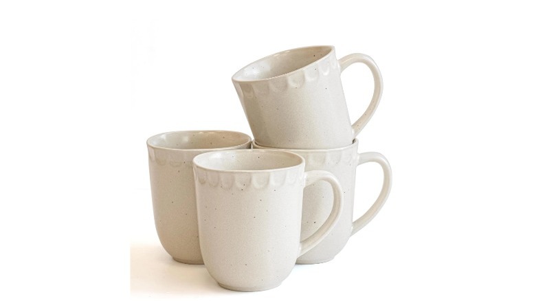 Stoneware coffee mug 