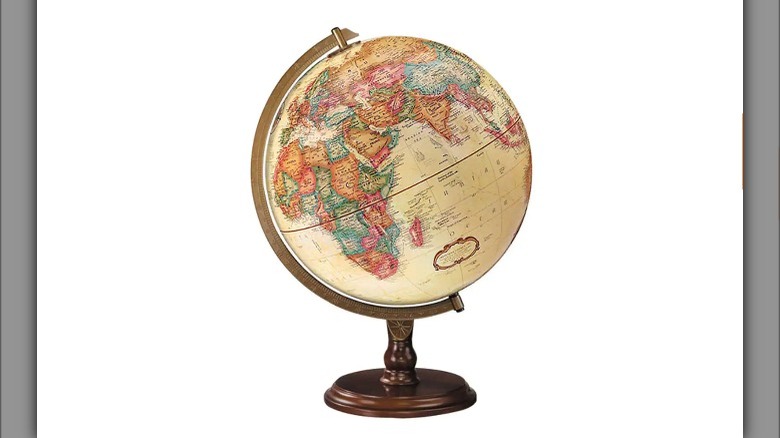 Vintage globe