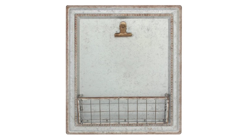 Stonebriar galvanized memo board