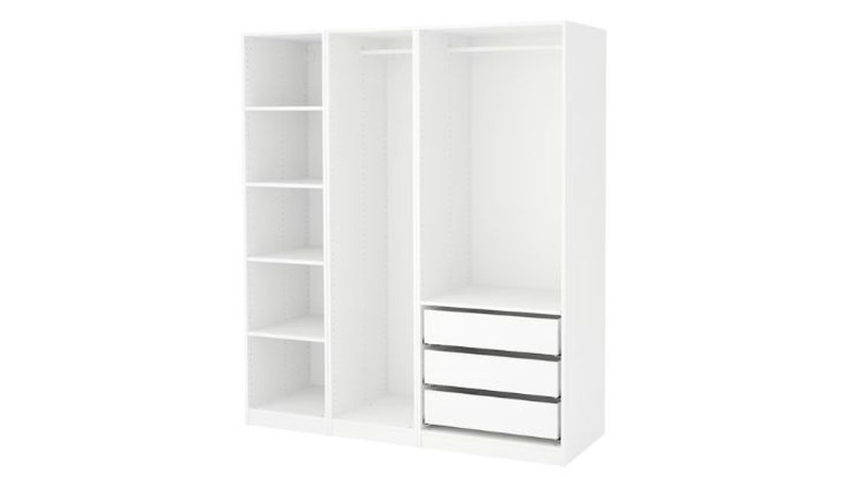 Pax wardrobe in white