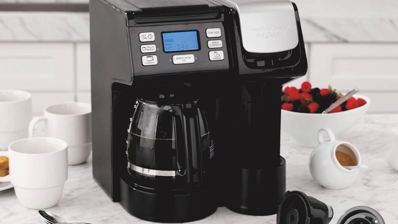 Hamilton Beach pods and grounds coffee maker