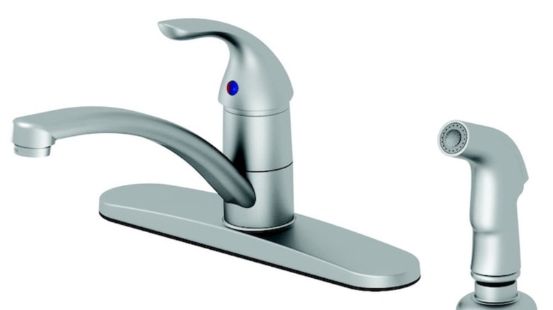 AquaSource's stainless steel faucet