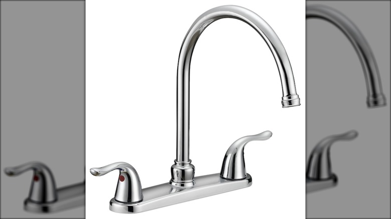 EZ-FLO's chrome faucet