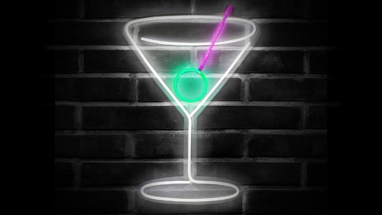 Xtreme Martini Glass LED Neon Sign
