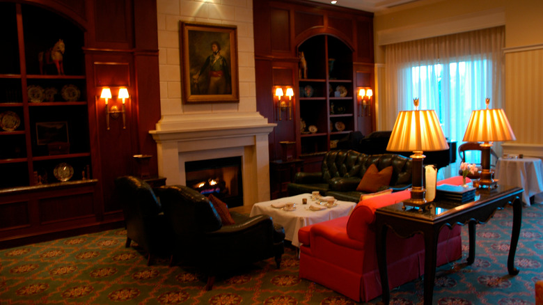 Interior of The Ballantyne hotel