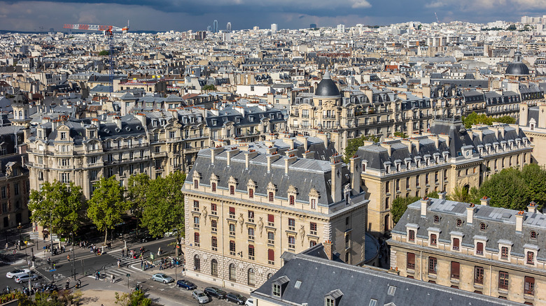 Haussmann buildings in Popincourt