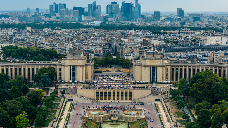 Trocadero Gardens and Boulogne Park