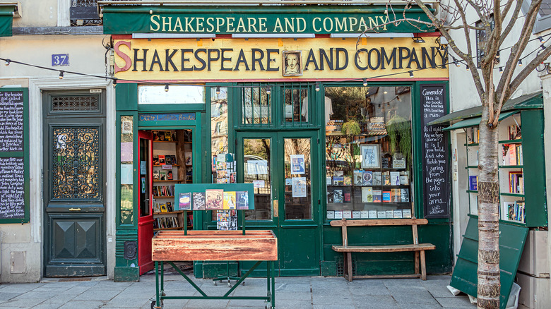 Shakespeare and Company bookstore