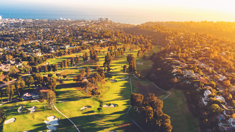 golf course in brentwood neighborhood