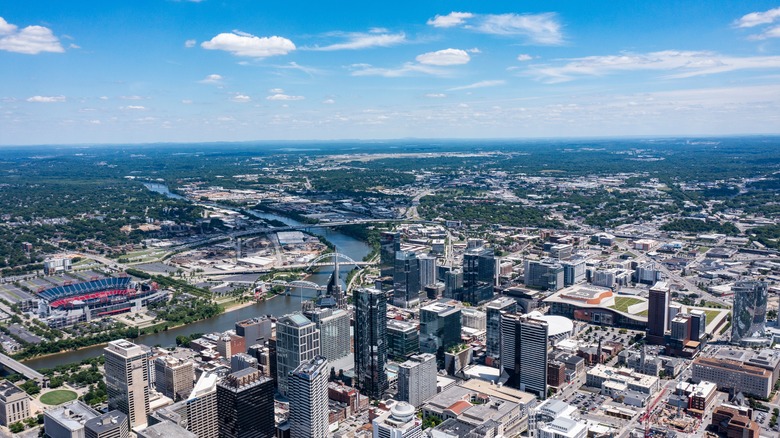 Aerial view of Capitol Hill 