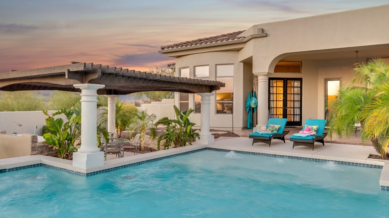 Scottsdale home with backyard pool