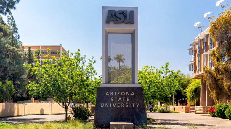 Entrance to Arizona State University