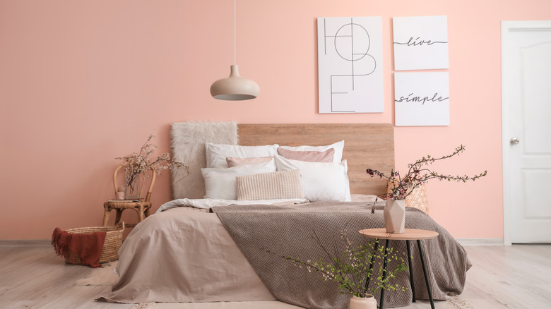 pink bedroom