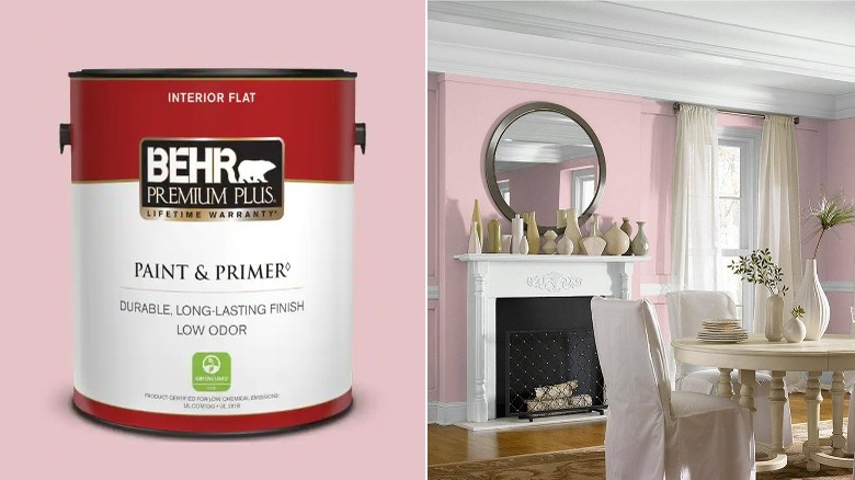 Behr Cranapple Cream paint can 