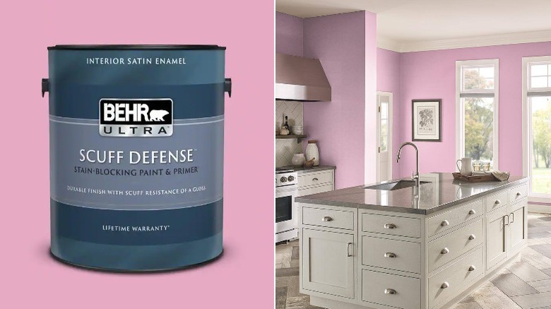 Behr Little Princess kitchen tin