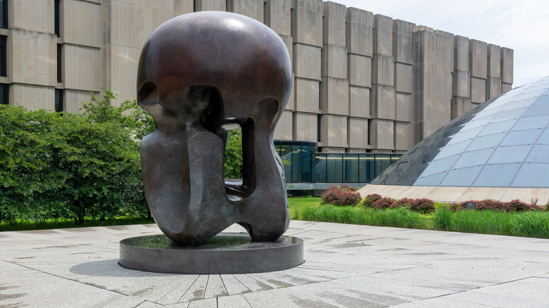 Henry Moore sculpture Nuclear Energy