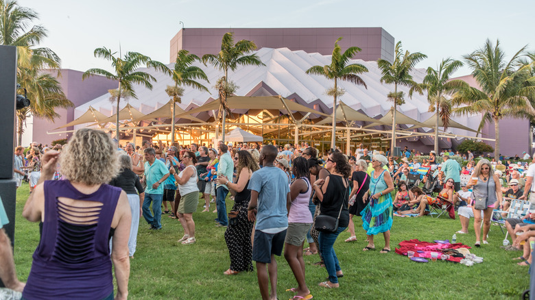 Sarasota concert audience outdoors