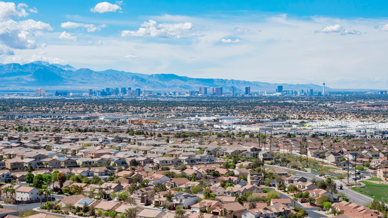 Aerial view of Henderson