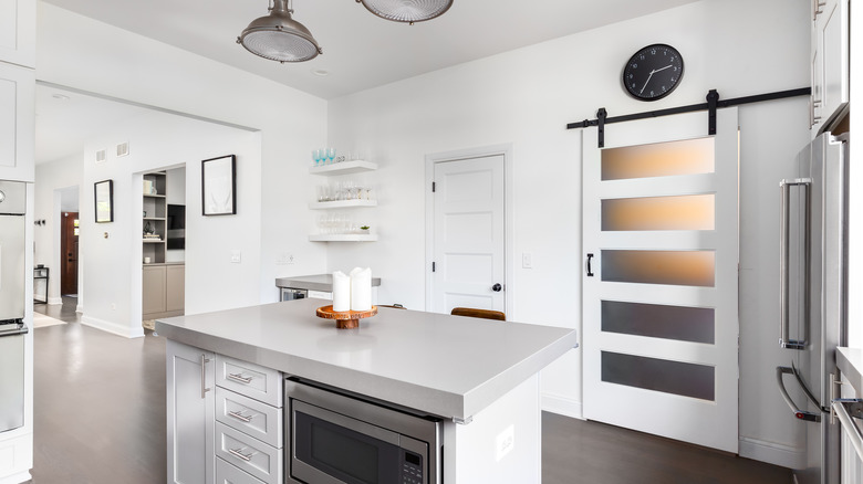 modern kitchen interior