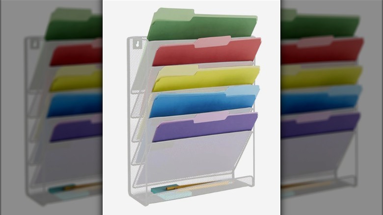 Mind Reader Wall File Organizer