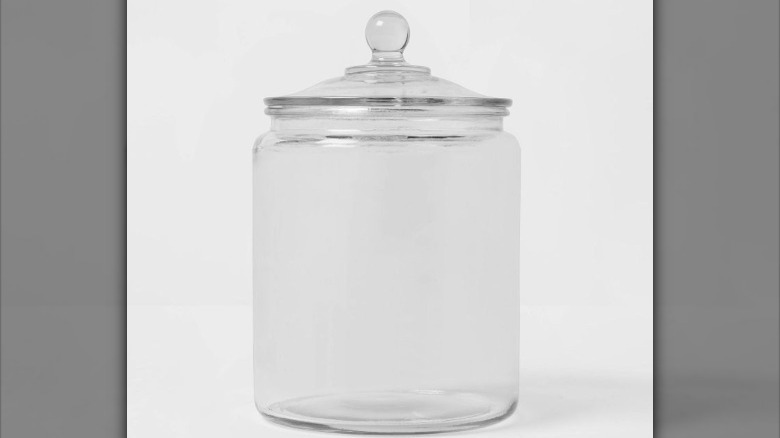 glass jar with lid