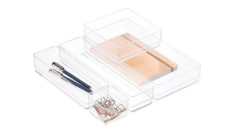 Acrylic desk organizers