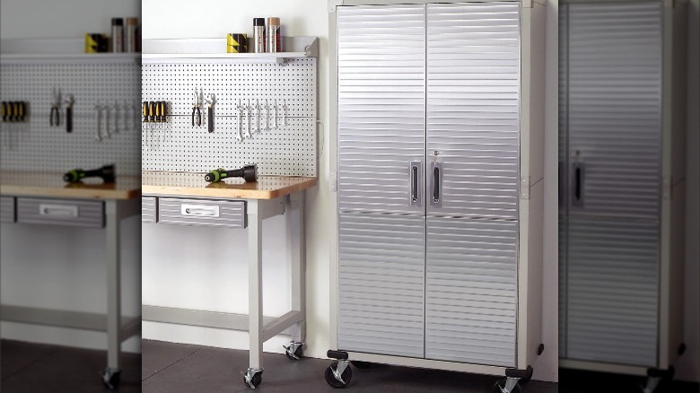 The Best Products At Walmart To Help You Organize Your Garage   Metal Storage Unit 1672346008 