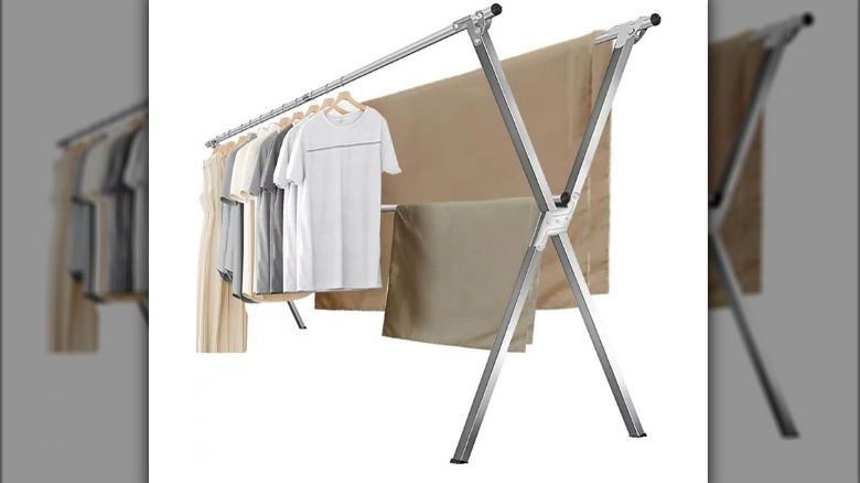 Aedilys laundry clothes drying rack