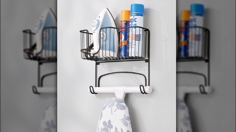 mDesign ironing board organizer