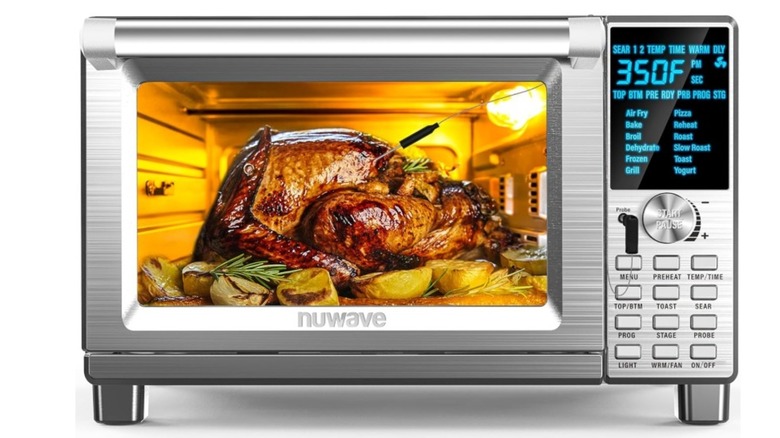 A Nuwave Bravo XL Pro Smart Oven, Air Fryer and Grill