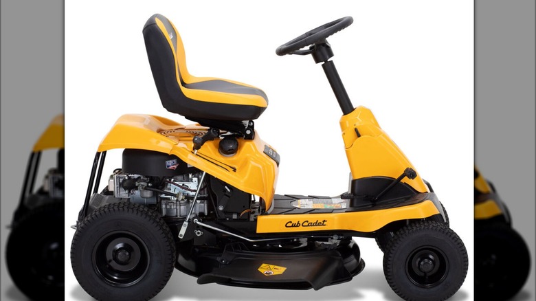 A Cub Cadet riding mower