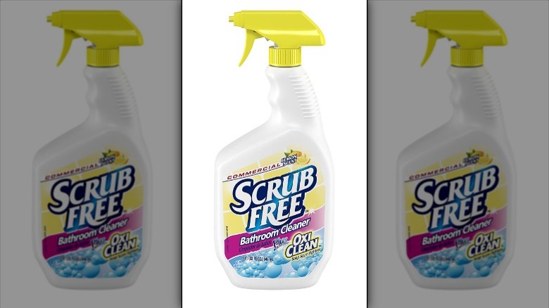 Scrub Free Bathroom Cleaner with OxiClean