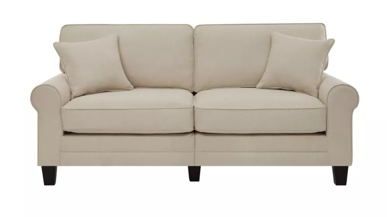 Beige sofa