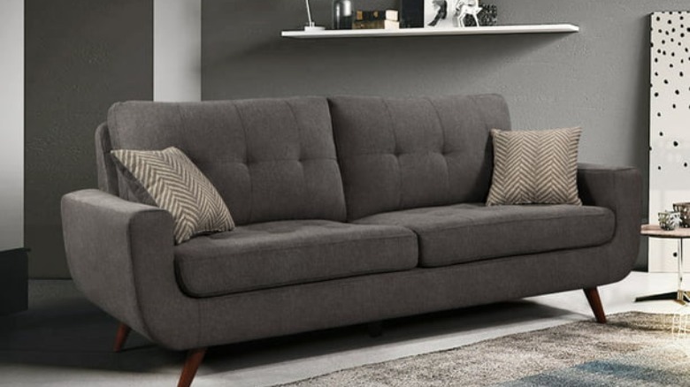 Medium gray sofa