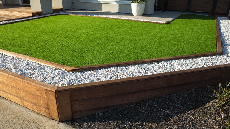 turf on lawn