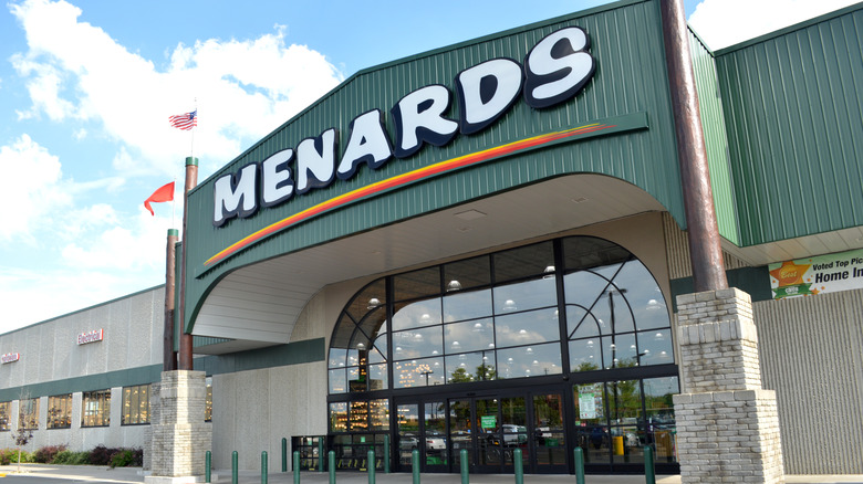 Exterior of Menards store