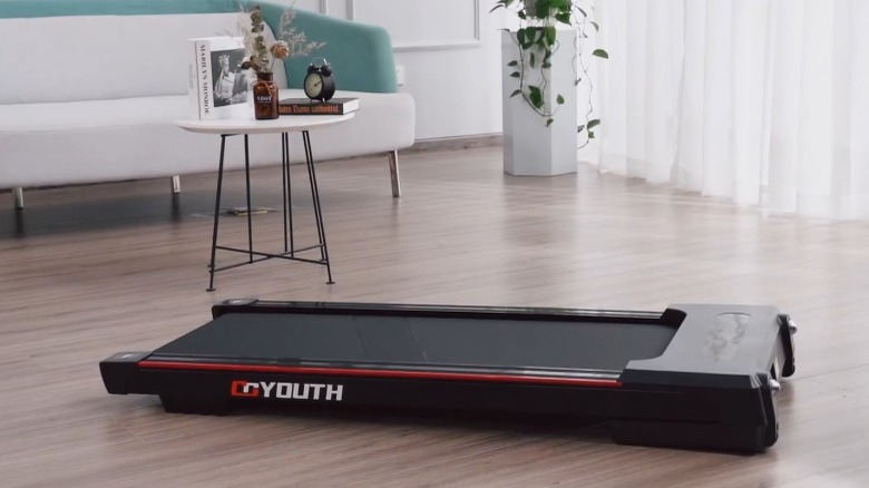 GOYOUTH's black treadmill